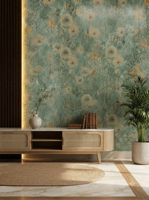 Luxury Vintage Botanical Wallpaper 57sqft ( sticking glue packet free inside)