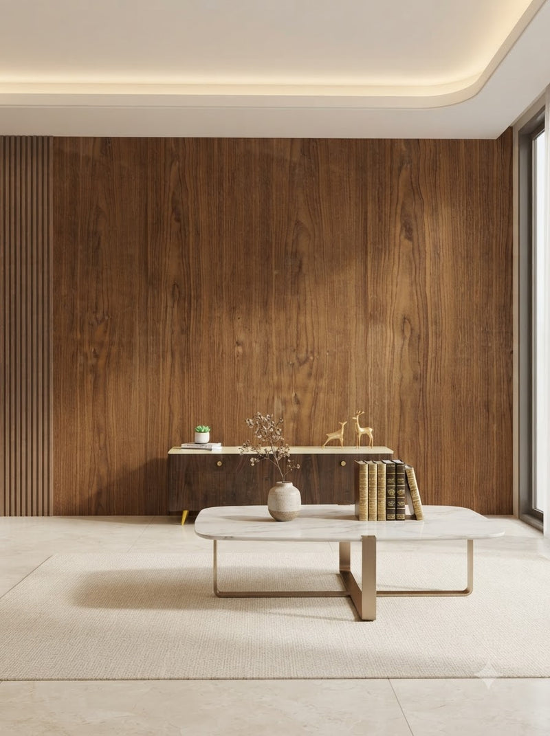 Classic Walnut Wood Grain – Self adhesive sticker wallpaper 45*5mtr(22sqft covering)