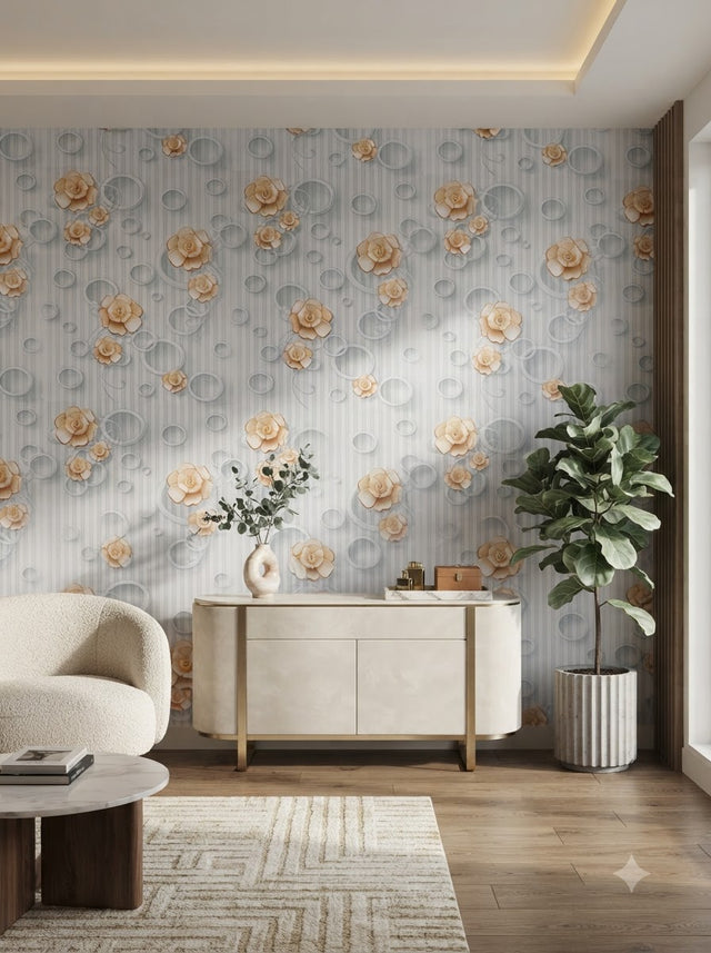 Self adhesive sticker wallpaper 45*5mtr (22sqft covering)