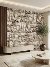 Premium wallpaper 57 SQFT roll with sticking glue packet
