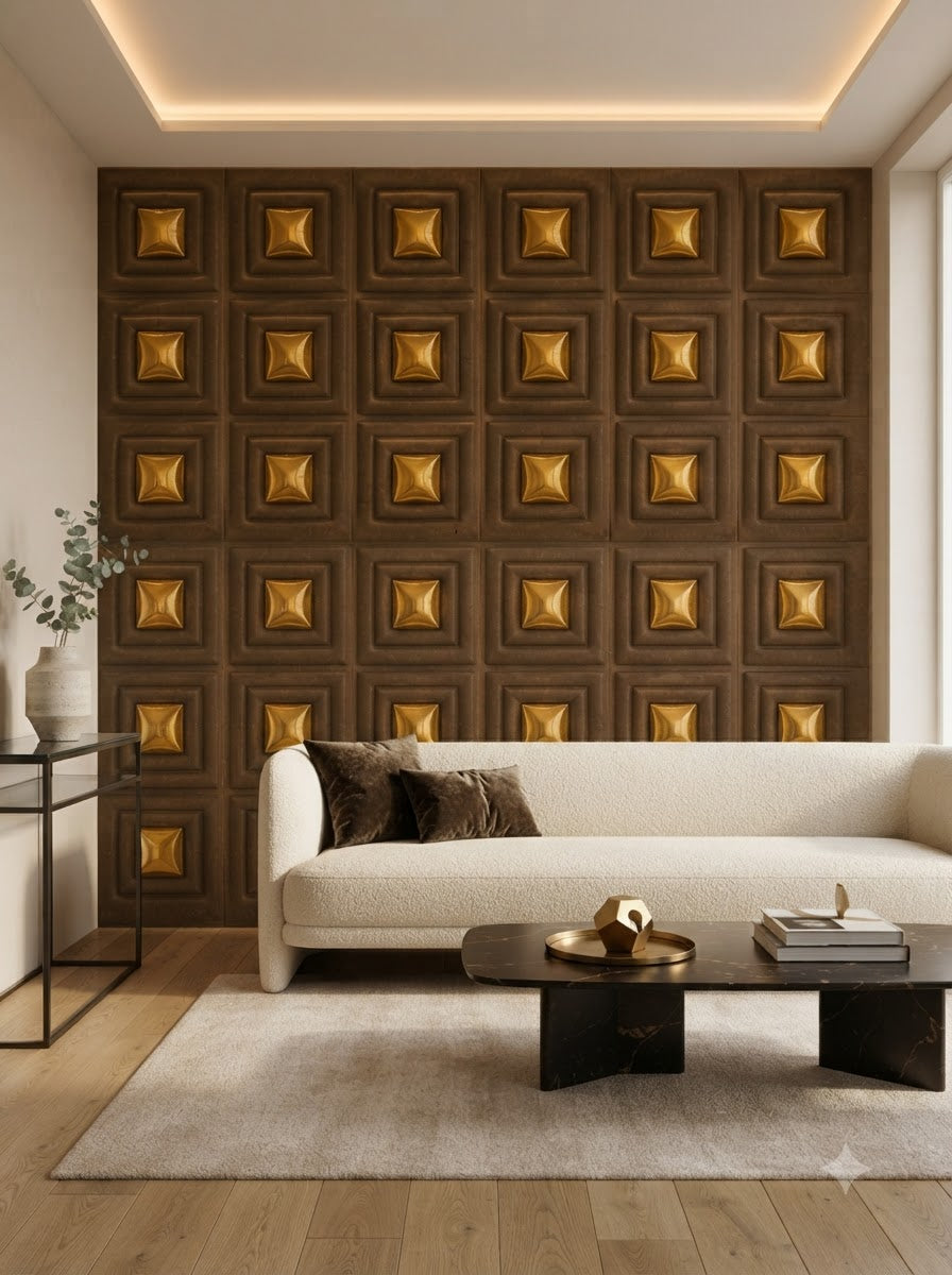 Cushion head self adhesive panel 9.5*19 inch (pack of 2 piece)