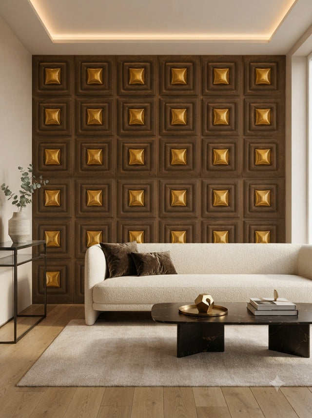 Cushion head self adhesive panel 9.5*19 inch (pack of 2 piece)