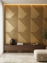 Modern 3D Fluted Decorative Wall Panel 2*2 (pack of 4)