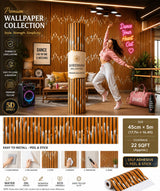 Self adhesiv sticker wallpaper 45*5mtr(22sqft covering)