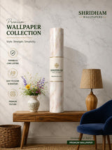 Luxury Marble Wallpaper 57SQFT (STICKING GLUE PACKET FREE)
