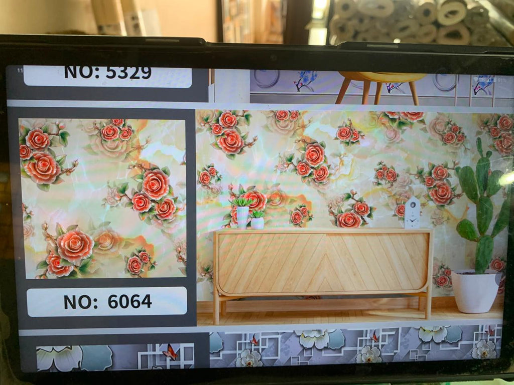Elegant Floral Vintage Wallpaper –  Self adhesive sticker wallpaper 45*5mtr(22sqft covering)