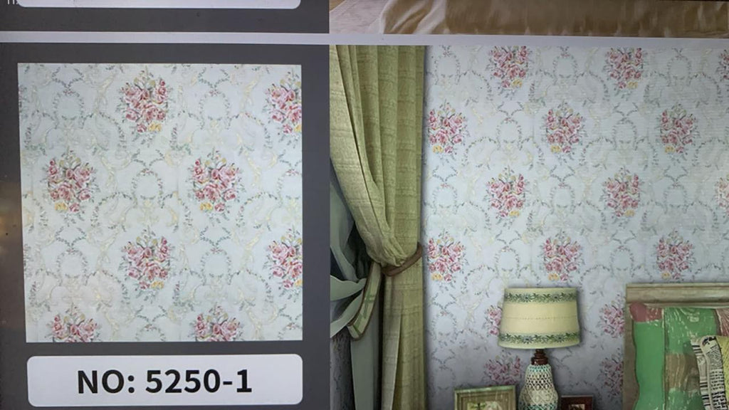 Elegant Floral Vintage Wallpaper –  Self adhesive sticker wallpaper 45*5mtr(22sqft covering)