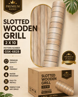 Wooden grill roll 2*10 self adhesive thickness 5mm