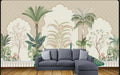 Customize Luxury Mughal Botanical Scenic Wallpaper ( pesting glue packet free inside)