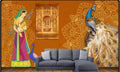 Customize royal Indian Heritage Wallpaper ( pesting glue packet free inside)