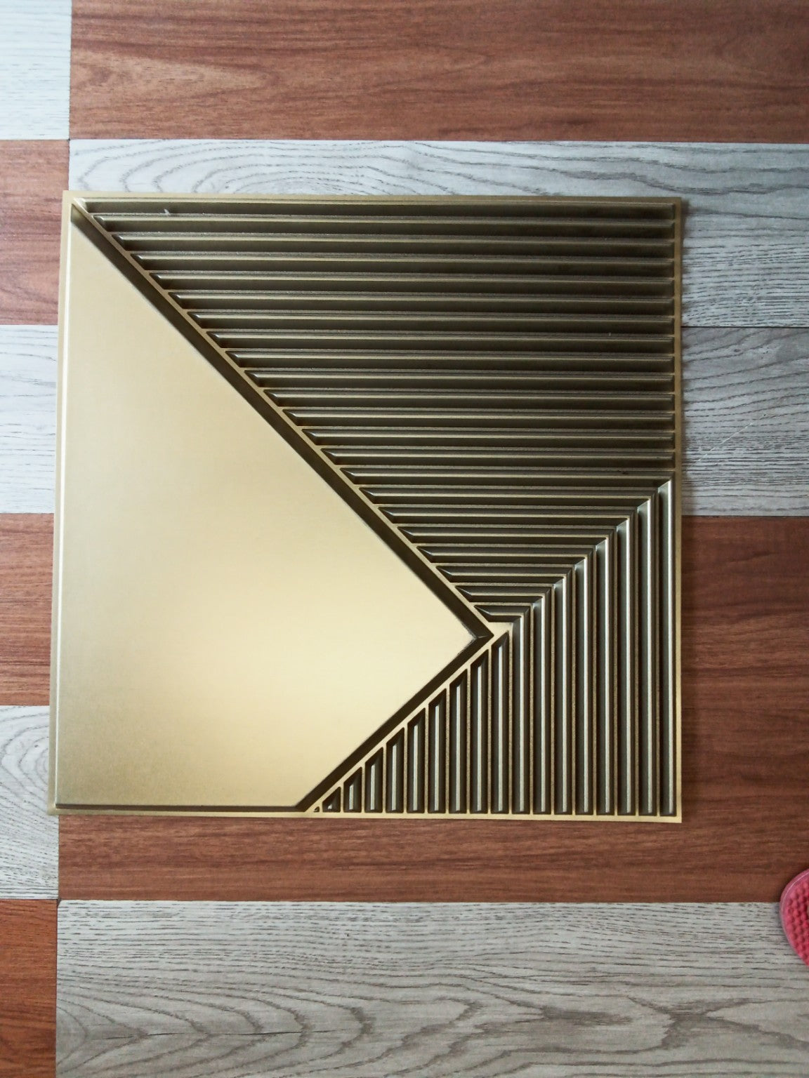 Modern 3D Fluted Decorative Wall Panel 2*2 (pack of 4)