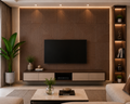 Modern 3D Walnut Fluted Decorative Wall Panel 2*2 (pack of 4)