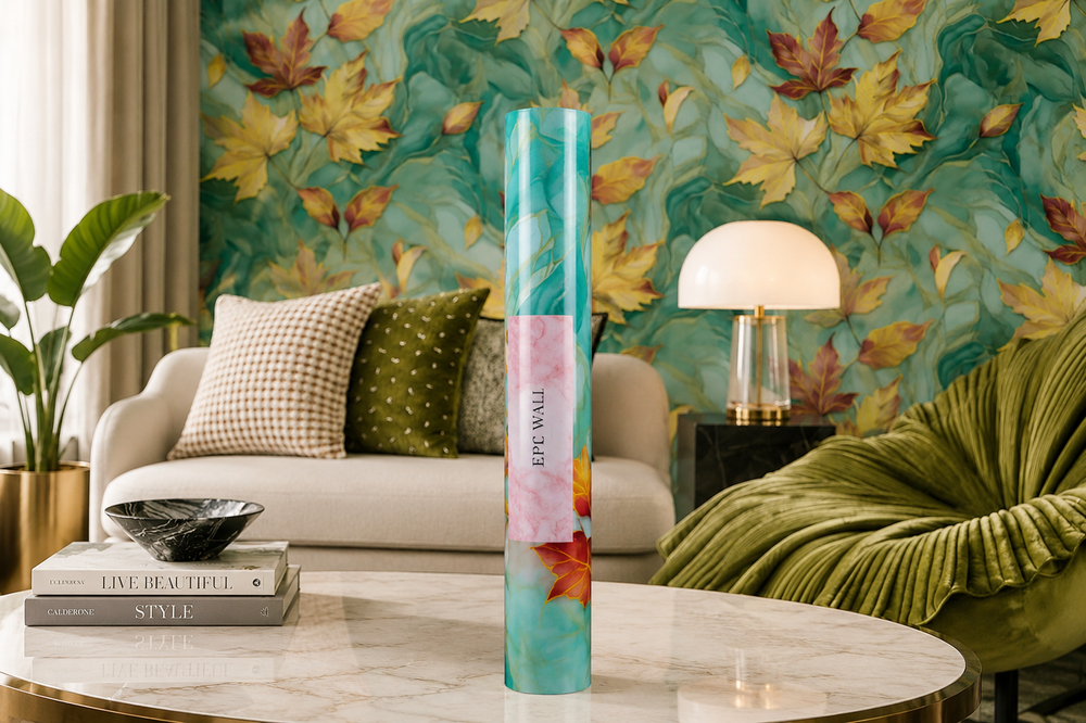 Premium glitter wallpaper 57sqft with glue packet