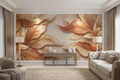 Warm Elegant 3D Wallpaper